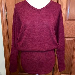 Boutique dress with sequin elbow pads